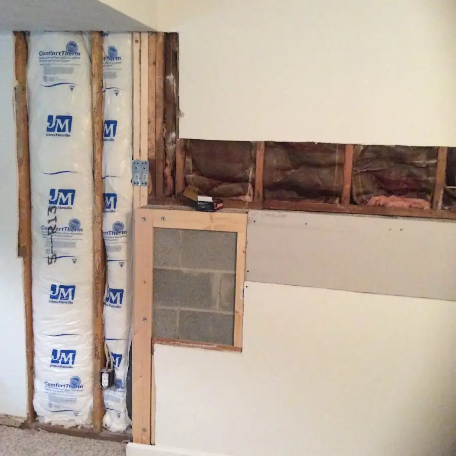 Wall insulation replacement during Structural Drying in Duluth